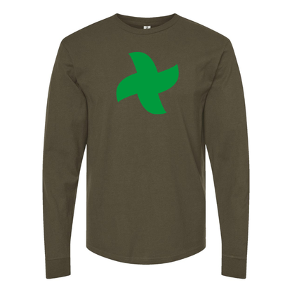 Men's Thermomix Screw Logo  Cotton Long Sleeve T-Shirt