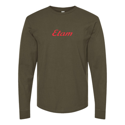 Men's Etam Logo Long Sleeve T-Shirt