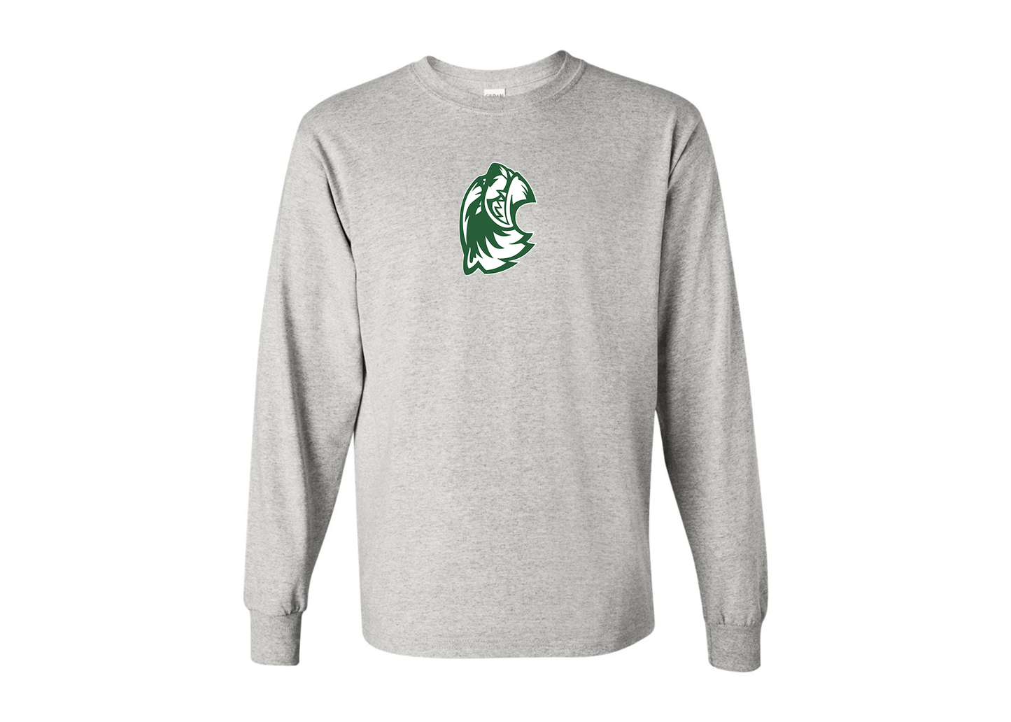 Men's Utah Valley Wolverines Gildan Heavy Cotton Long Sleeve T-Shirt