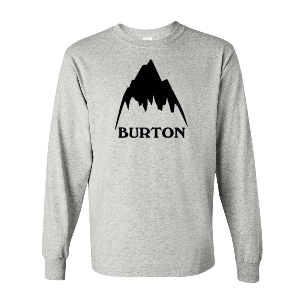 Men's  Burton Mountain  Gildan Heavy Cotton Long Sleeve T-Shirt