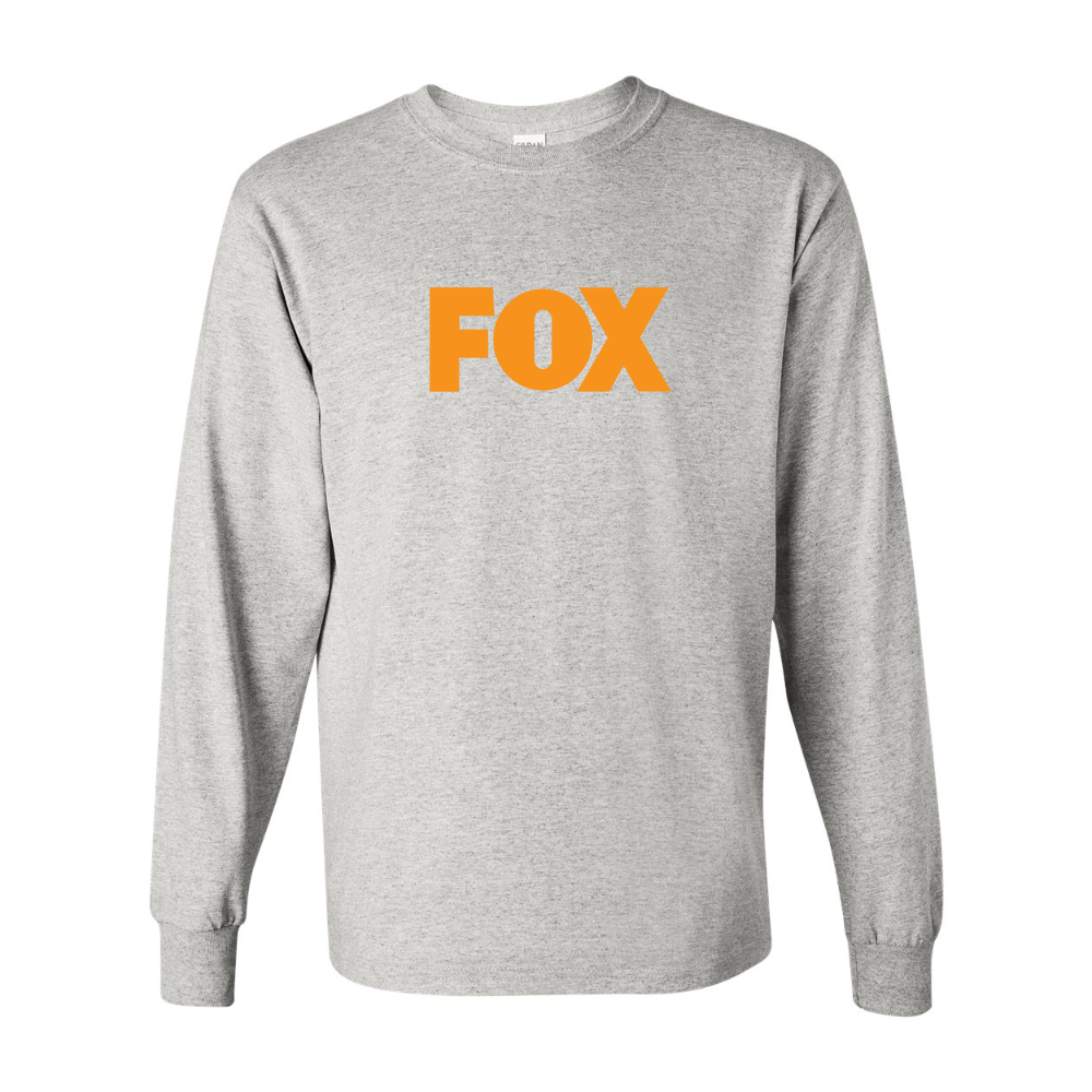 Men's  Fox  Gildan Heavy Cotton Long Sleeve T-Shirt