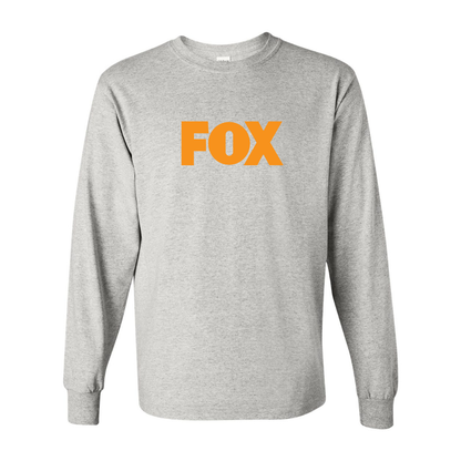 Men's  Fox  Gildan Heavy Cotton Long Sleeve T-Shirt