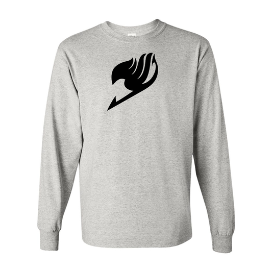 Men's  Fairy Tail  Gildan Heavy Cotton Long Sleeve T-Shirt