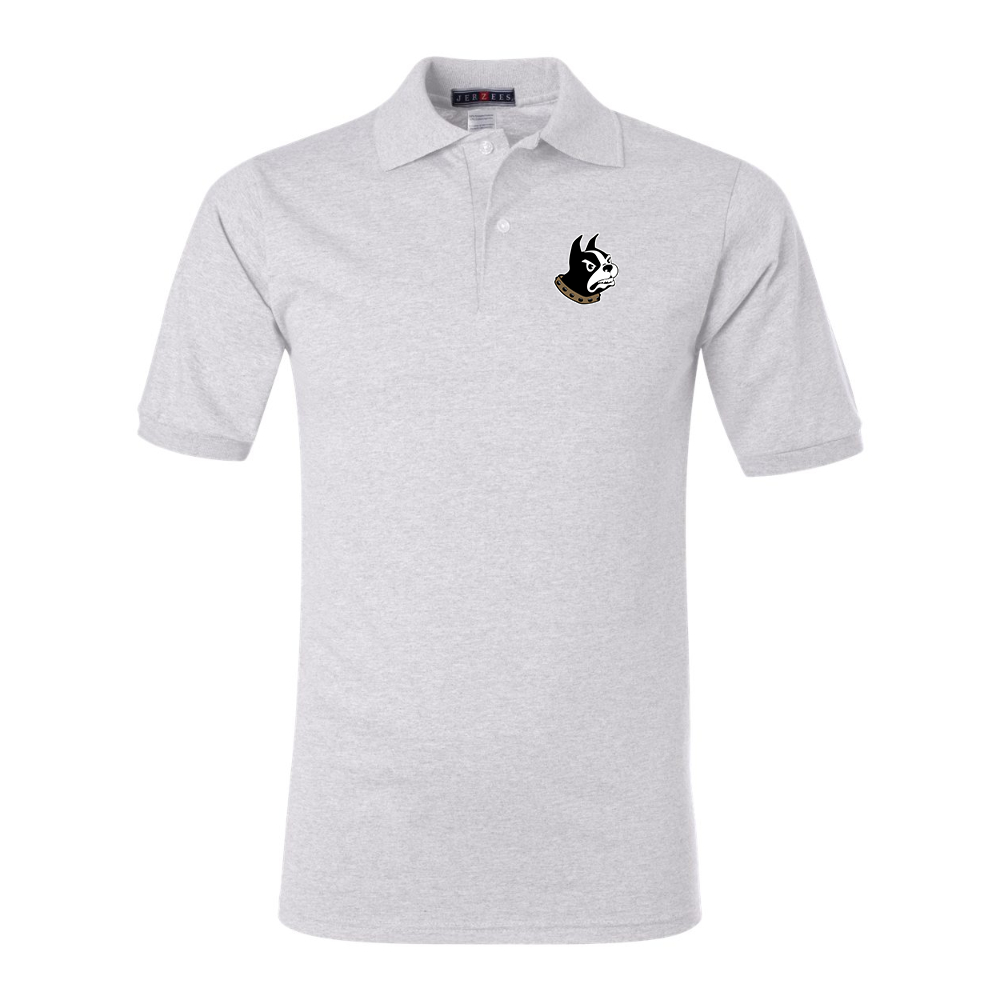 Men's   Woffrd Terriers  JERZEES  SpotShield polo
