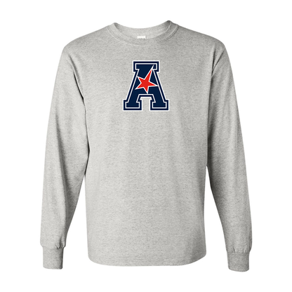 Men's  American Athletic Conference  Gildan Heavy Cotton Long Sleeve T-Shirt