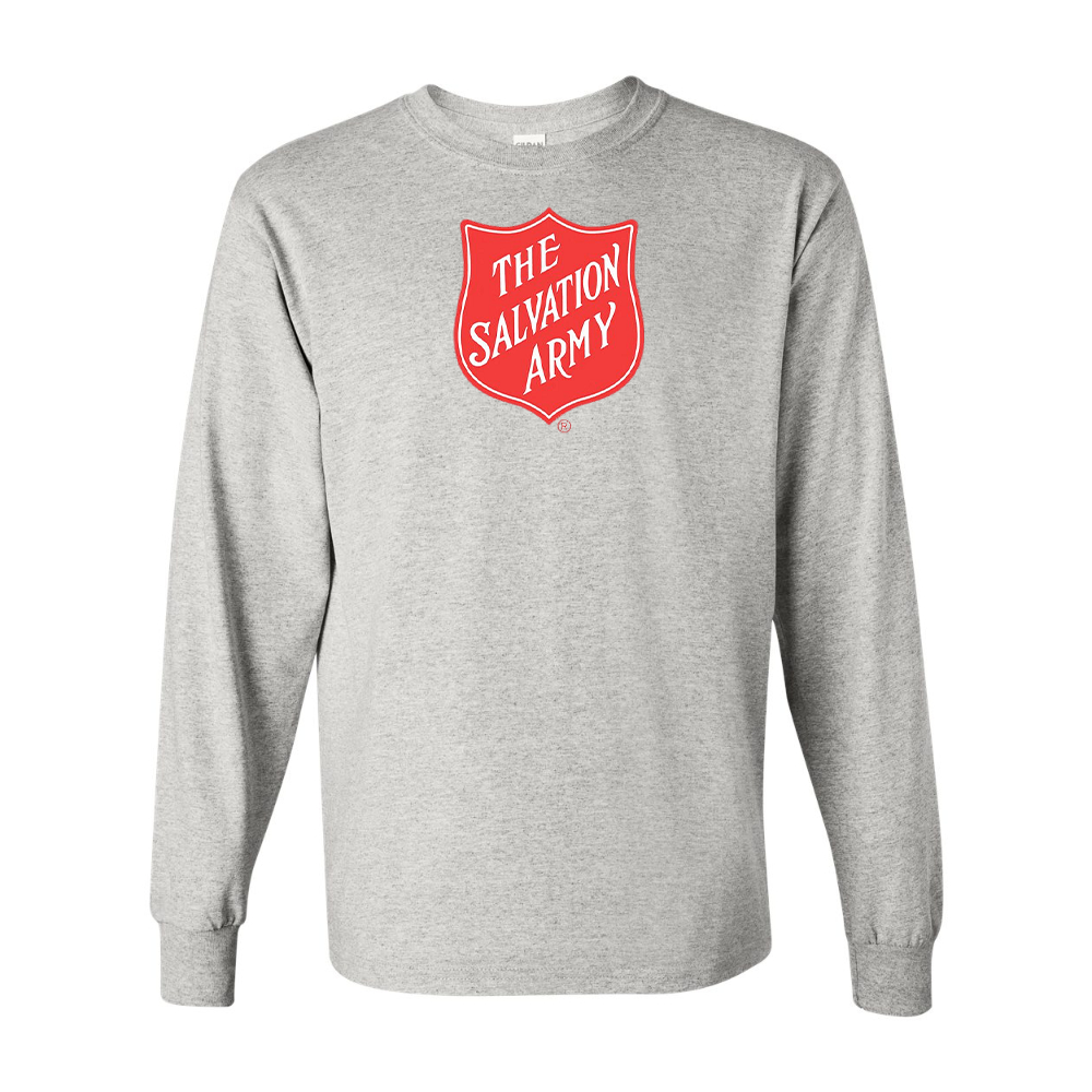 Men's  The Salvation Army  Gildan Heavy Cotton Long Sleeve T-Shirt