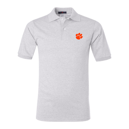 Men's Clemson Tigers JERZEES  SpotShield polo