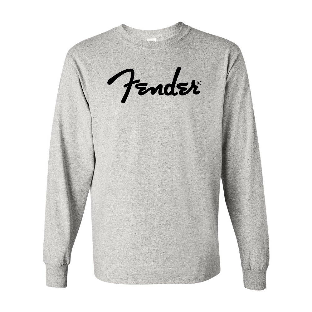 Men's Fender Gildan Heavy Cotton Long Sleeve T-Shirt