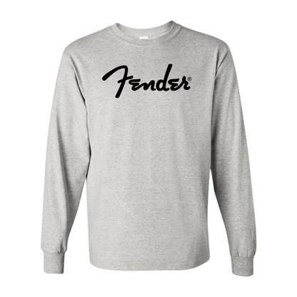 Men's Fender Gildan Heavy Cotton Long Sleeve T-Shirt