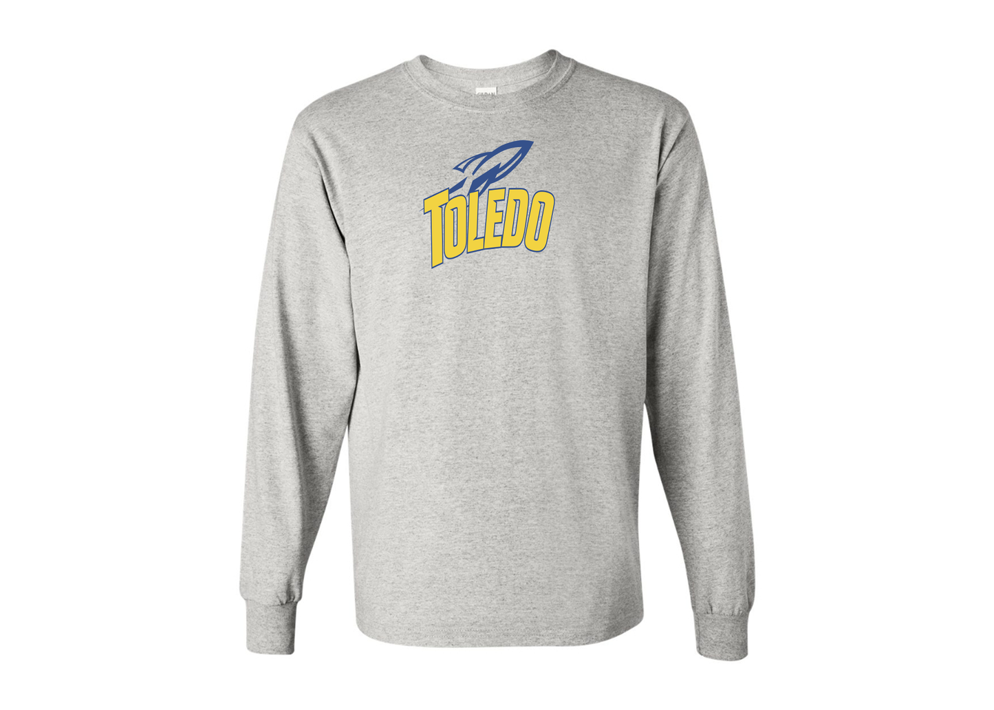 Men's Toledo Rockets Gildan Heavy Cotton Long Sleeve T-Shirt