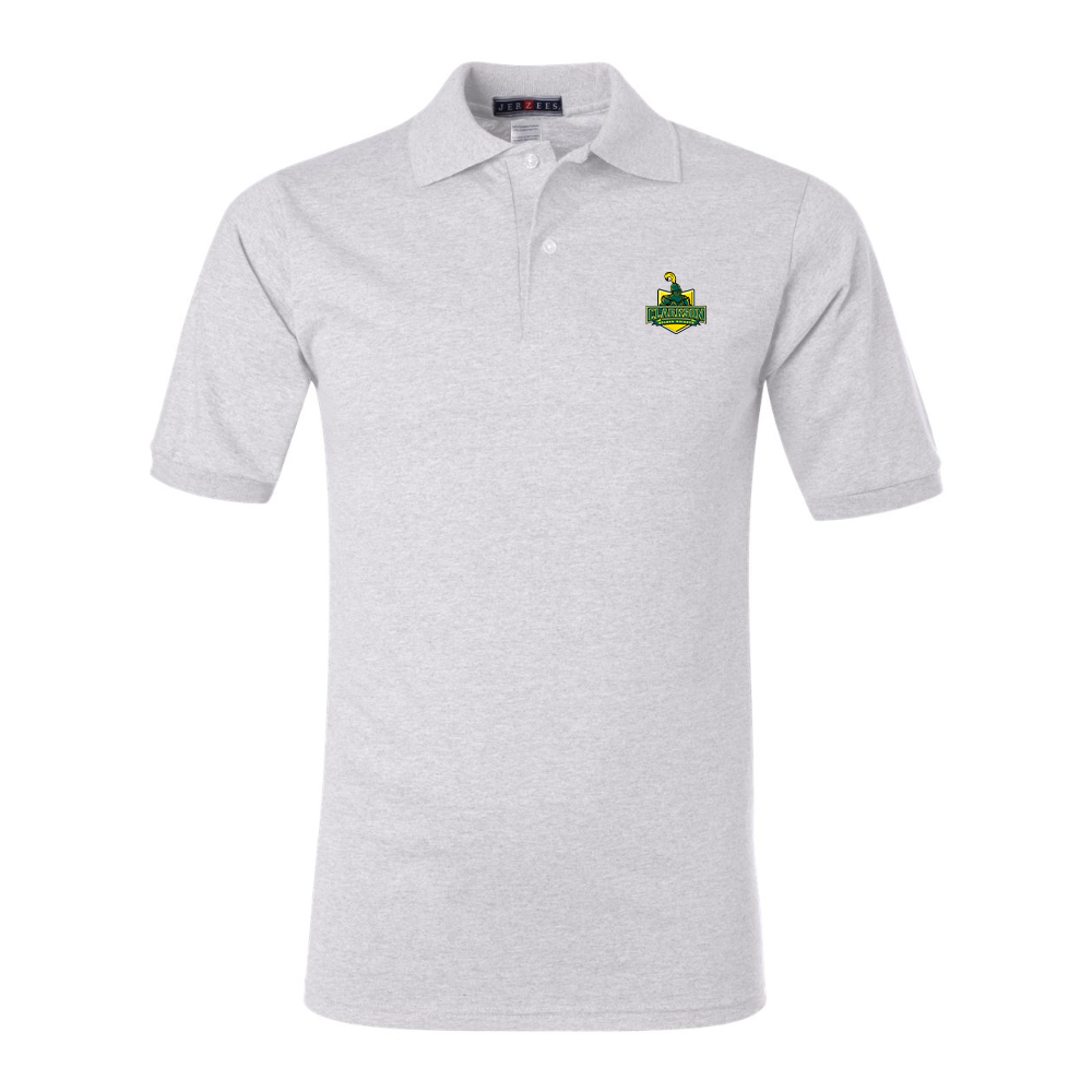 Men's Clarkson Golden Knights JERZEES  SpotShield polo