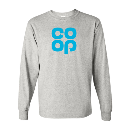 Men's CoOp Gildan Heavy Cotton Long Sleeve T-Shirt