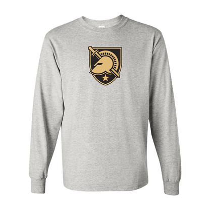 Men's  Army Black Knights  Gildan Heavy Cotton Long Sleeve T-Shirt