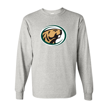 Men's  Bemidji State Beavers Gildan Heavy Cotton Long Sleeve T-Shirt