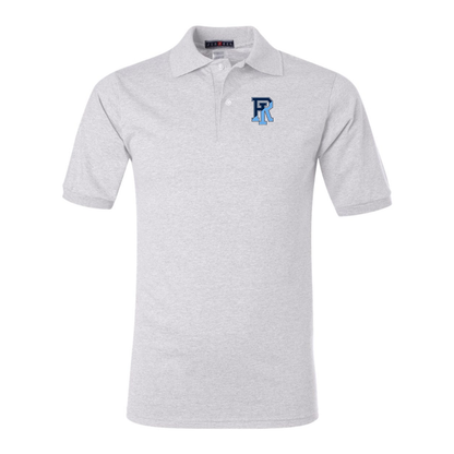 Men's Rhode Island Rams Logo JERZEES  SpotShield polo