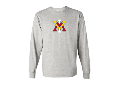 Men's VMI Keydets Gildan Heavy Cotton Long Sleeve T-Shirt