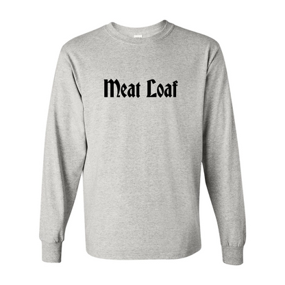 Men's Meat Loaf   Gildan Heavy Cotton Long Sleeve T-Shirt