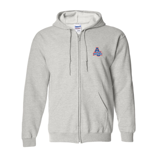 Men's  American Eagles  Gildan  Heavy Blend Full Zip Hooded Sweatshirt
