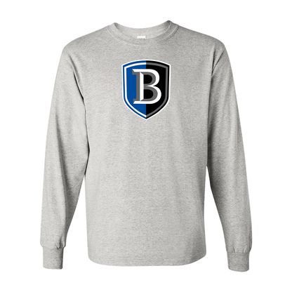 Men's   Bentley Falcons  Gildan Heavy Cotton Long Sleeve T-Shirt