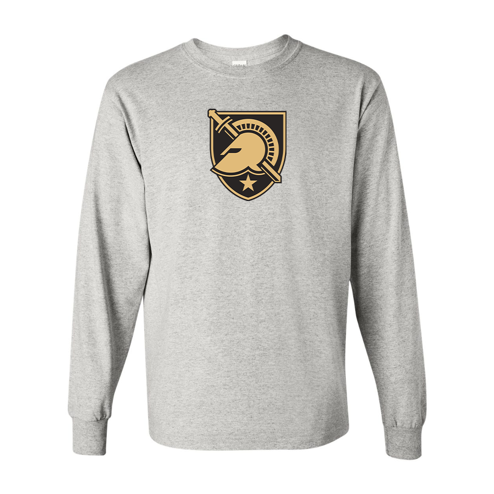 Men's  Army Black Knights  Gildan Heavy Cotton Long Sleeve T-Shirt