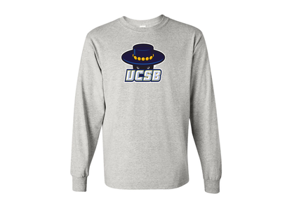 Men's UCSB Gauchos Gildan Heavy Cotton Long Sleeve T-Shirt