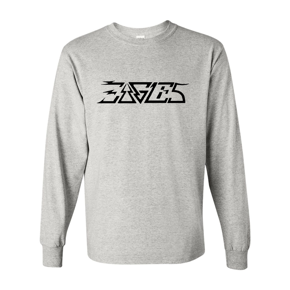 Men's Eagles Gildan Heavy Cotton Long Sleeve T-Shirt