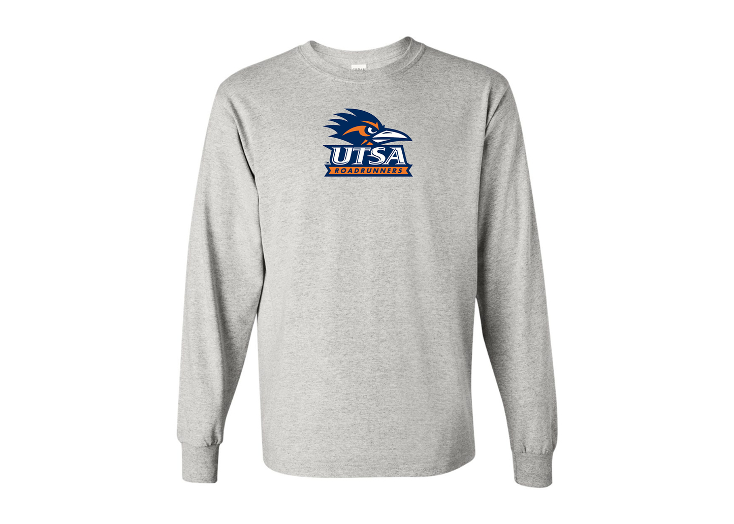 Men's Texas SA Roadrunners Gildan Heavy Cotton Long Sleeve T-Shirt