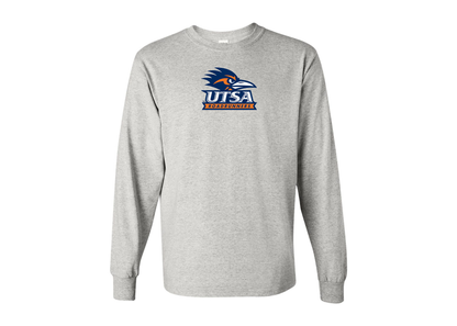 Men's Texas SA Roadrunners Gildan Heavy Cotton Long Sleeve T-Shirt