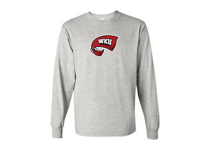 Men's Western Kentucky Hilltoppers Gildan Heavy Cotton Long Sleeve T-Shirt