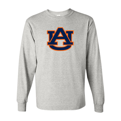 Men's  Auburn Tigers  Gildan Heavy Cotton Long Sleeve T-Shirt