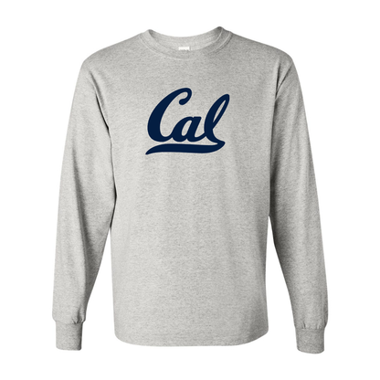 Men's California Golden Bears  Gildan Heavy Cotton Long Sleeve T-Shirt
