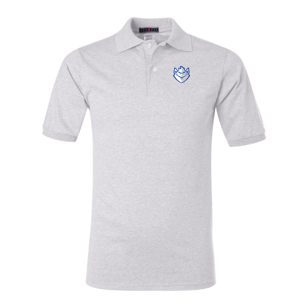 Men's Saint Louis Billikens Logo JERZEES  SpotShield polo