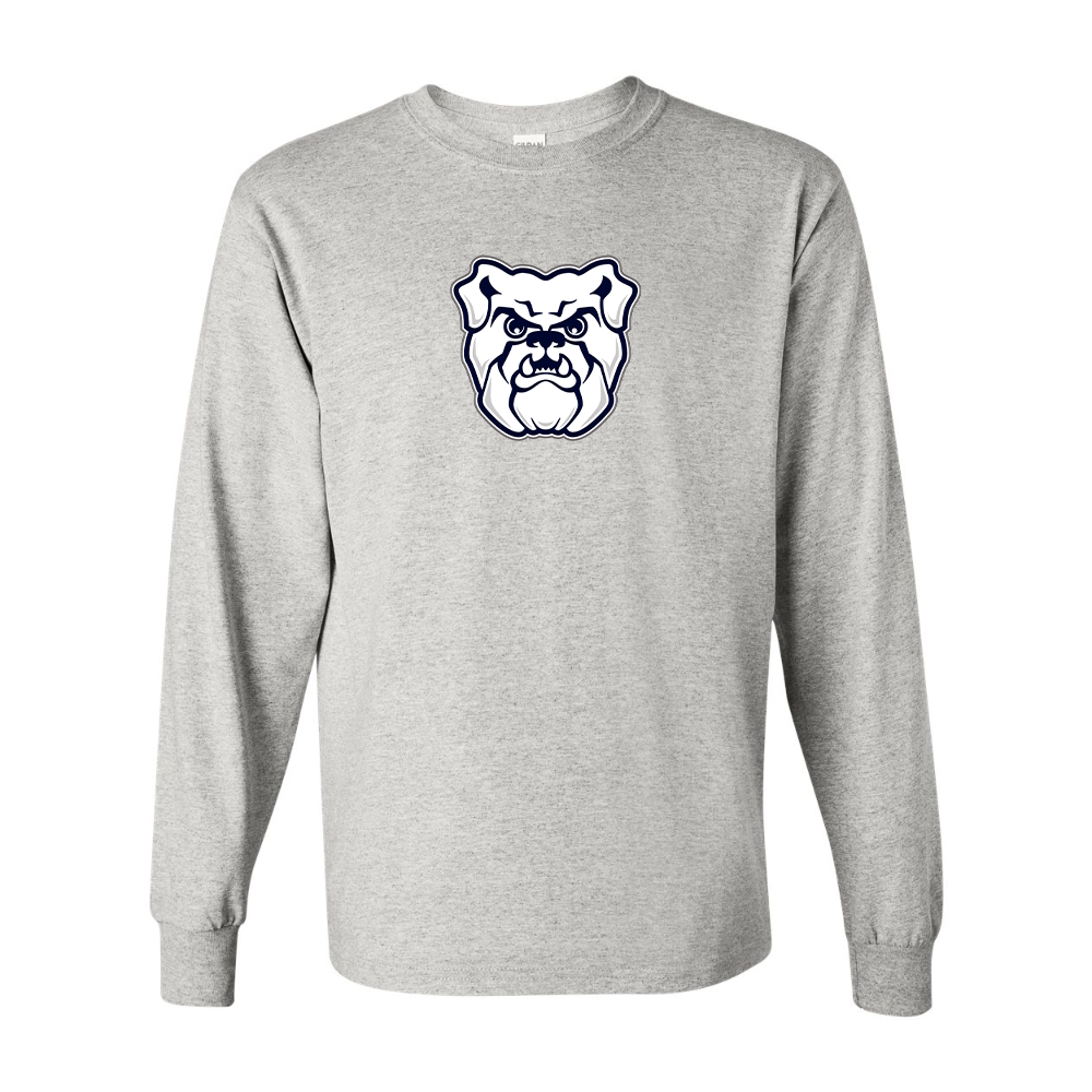 Men's Butler Bulldogs  Gildan Heavy Cotton Long Sleeve T-Shirt