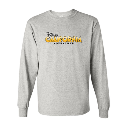Men's Disney California Adventure Gildan Heavy Cotton Long Sleeve T-Shirt