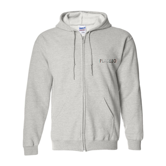 Men's Placebo Gildan  Heavy Blend Full Zip Hooded Sweatshirt