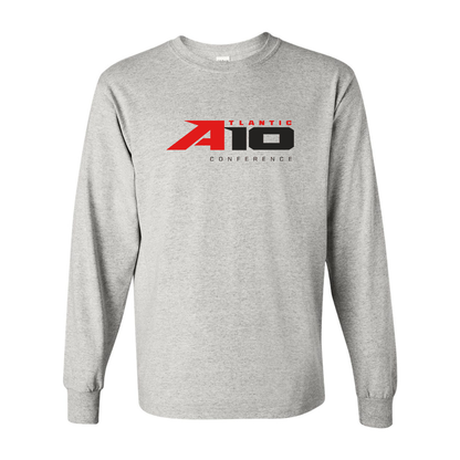 Men's Atlantic 10 Conference  Gildan Heavy Cotton Long Sleeve T-Shirt