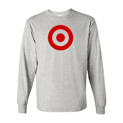 Men's  Target Gildan Heavy Cotton Long Sleeve T-Shirt
