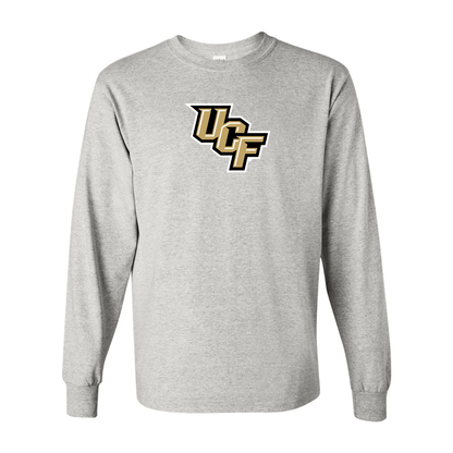 Men's Central Florida Knights   Gildan Heavy Cotton Long Sleeve T-Shirt