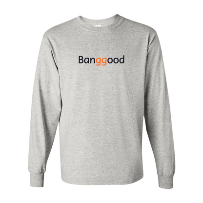 Men's  Banggood  Gildan Heavy Cotton Long Sleeve T-Shirt
