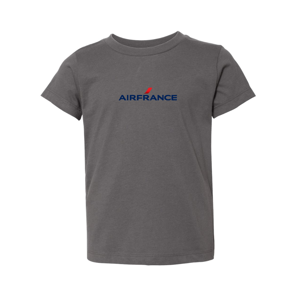 Air France Logo BELLA  CANVAS Toddler Jersey Tee