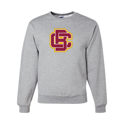 Men's  Bethune Cookman Wildcats JERZEES NuBlend Crewneck Sweatshirt