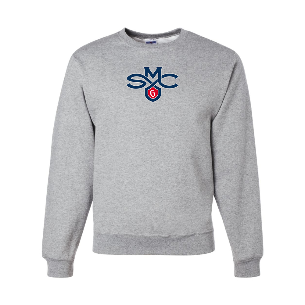 Men's Saint Marys Gaels Logo  JERZEES NuBlend Crewneck Sweatshirt