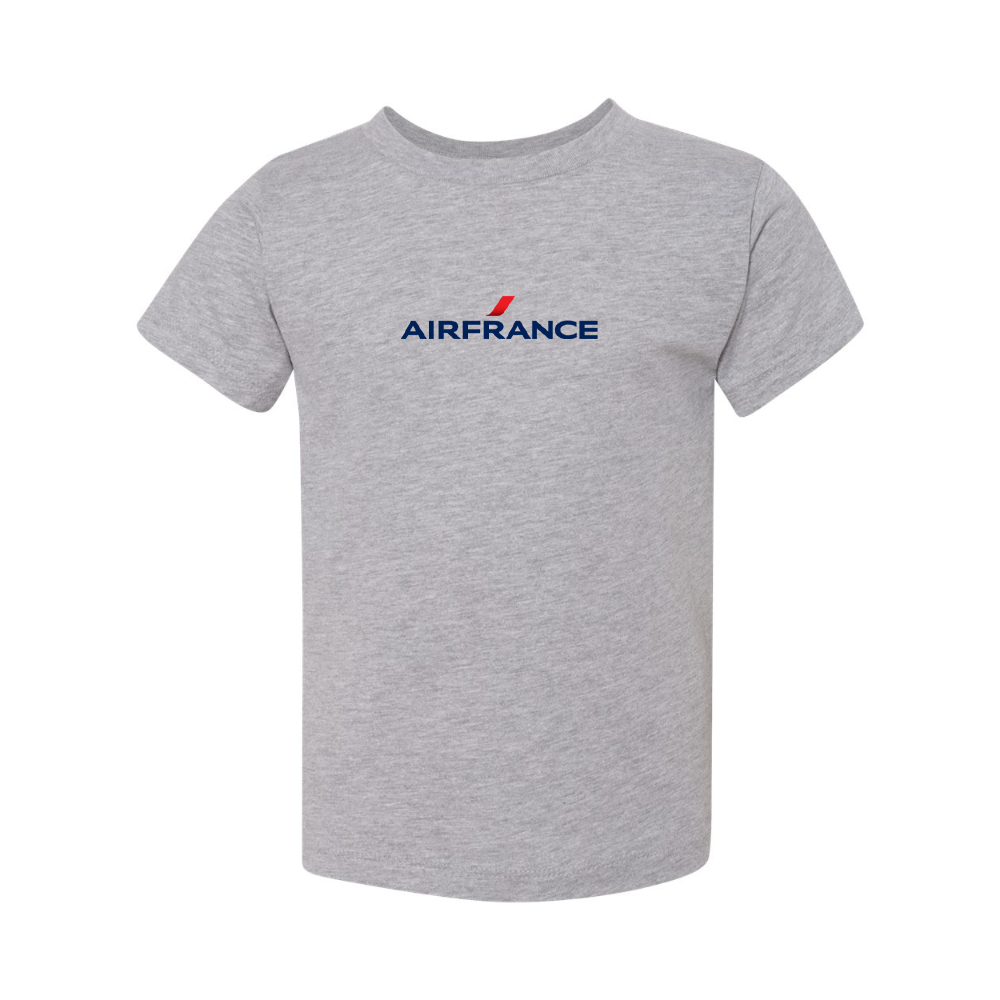Air France Logo BELLA  CANVAS Toddler Jersey Tee