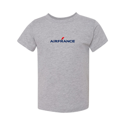 Air France Logo BELLA  CANVAS Toddler Jersey Tee