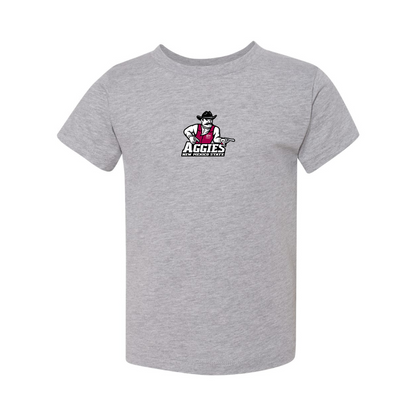 Aggies New Mexico State Logo BELLA  CANVAS Toddler Jersey Tee