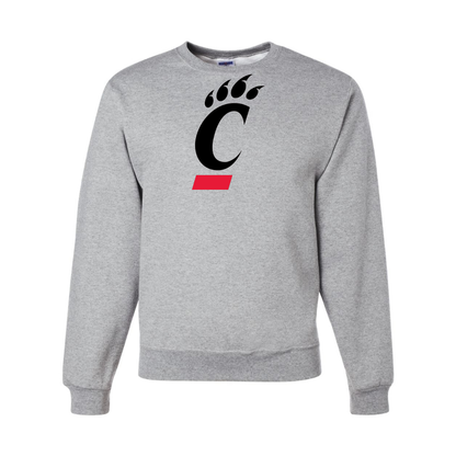 Men's Cincinnati Bearcats JERZEES NuBlend Crewneck Sweatshirt
