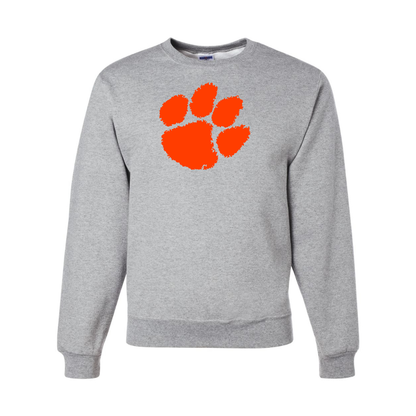 Men's Clemson Tigers JERZEES NuBlend Crewneck Sweatshirt