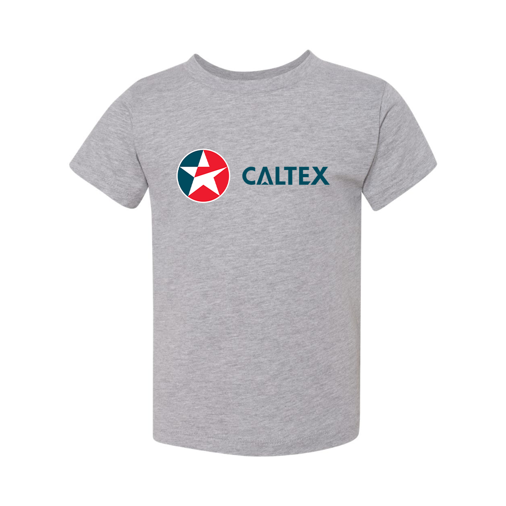 Caltex Gas Station BELLA  CANVAS Toddler Jersey Tee