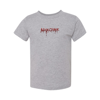 Alice Cooper Logo BELLA  CANVAS Toddler Jersey Tee