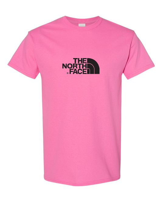 Men's   The North Face Black Gildan Heavy Cotton T-Shirt